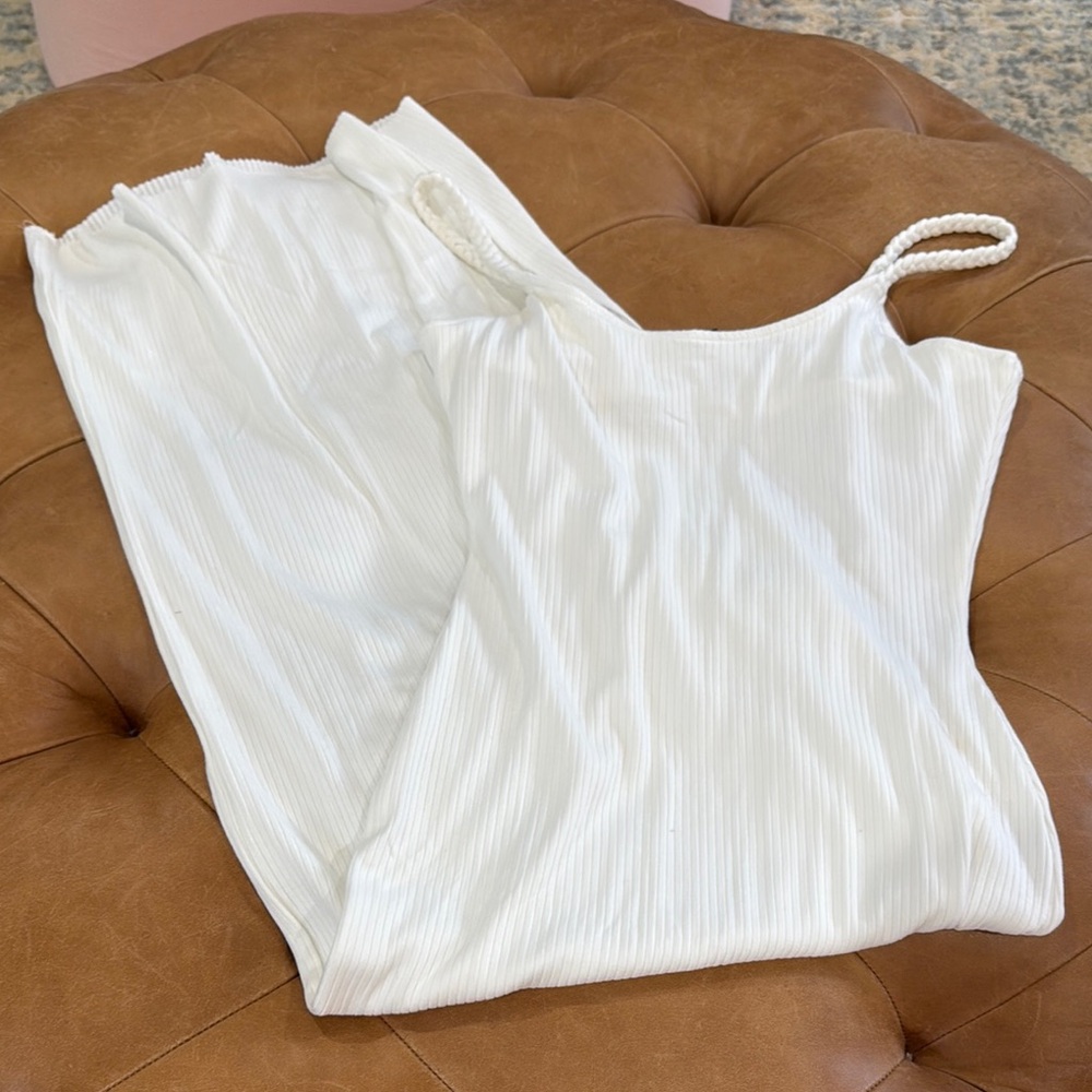 Like new The Range white tank dress